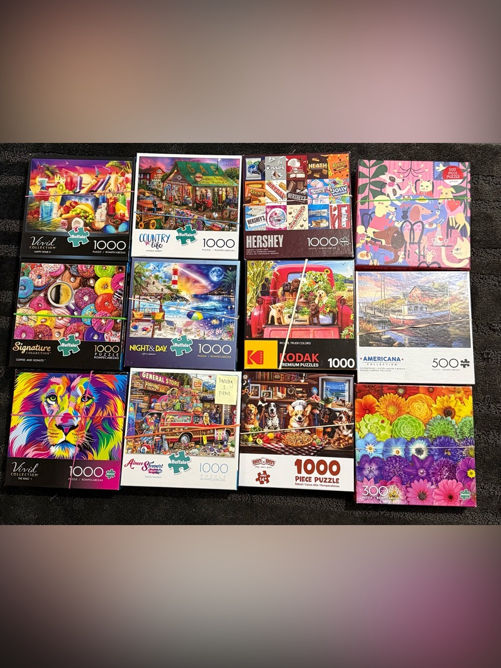 Puzzles - Buffalo Games, Aimee Stewart, Vivid Collection, Country Life